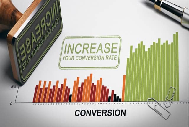 ATK Conversion Rate Optimisation Consultancy Thumbnail. Image of bar chart with ink stamp to the left.